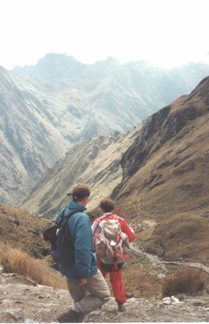 Inca trail to Machu Picchu